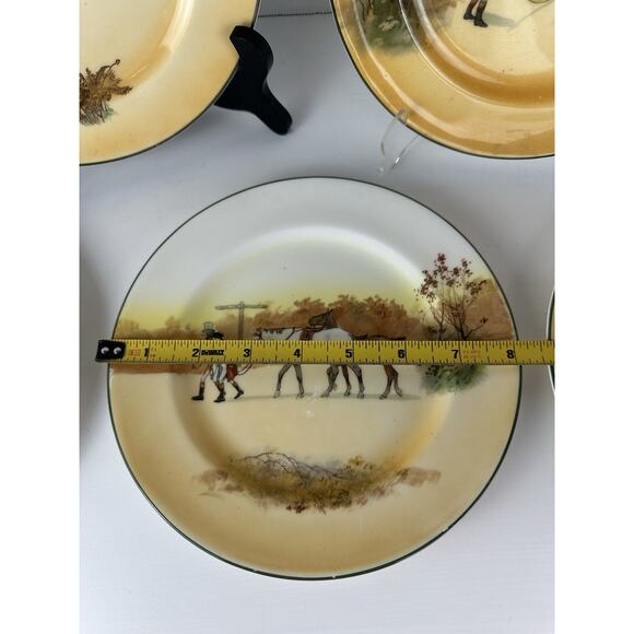 Royal Doulton Coaching Days Small 8” Plate Vintage - Picture 8 of 8